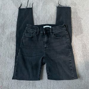 pacsun black ripped skinny jeans